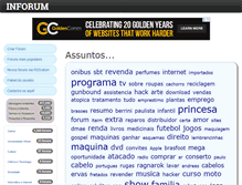Tablet Screenshot of inforum.insite.com.br