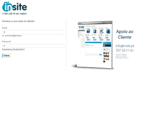 Tablet Screenshot of cliente.insite.pt