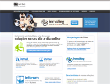 Tablet Screenshot of insite.com.br